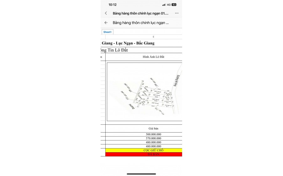 CƠ HỘI SỞ HỮU ĐẤT NỀN THỊ XÃ CHŨ- BẮC GIANG CHỈ TỪ 400-660tr!Hãy Mua Ngay